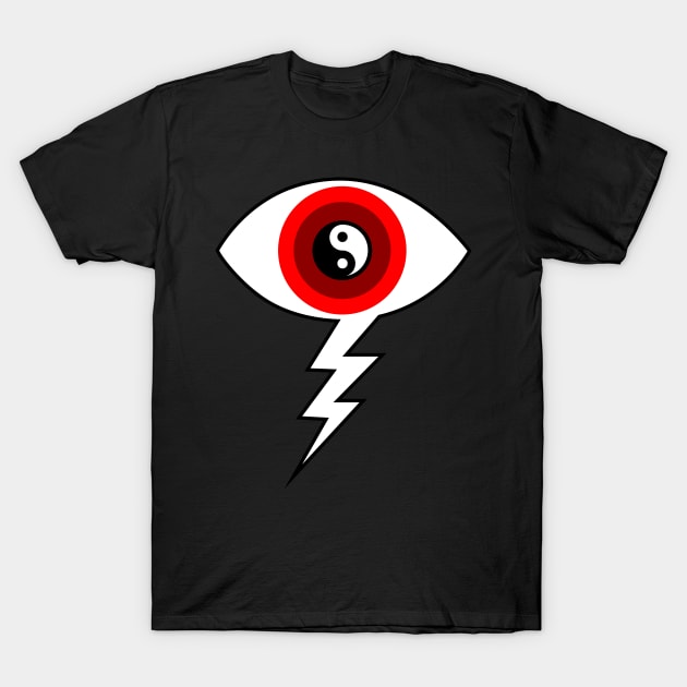 Yin Yang Eye T-Shirt by nankeedal